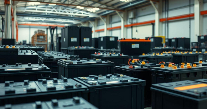 Baterias Industriais: Potência e Eficiência