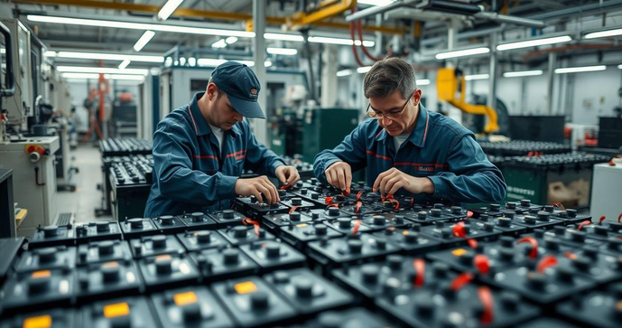 Fábrica de Baterias Automotivas de Qualidade