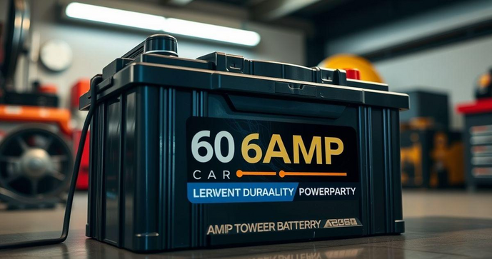 Bateria 60 Amperes: Potência e Durabilidade
