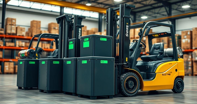 Bateria para Empilhadeira Elétrica: Como Escolher a Ideal e Maximizar Desempenho