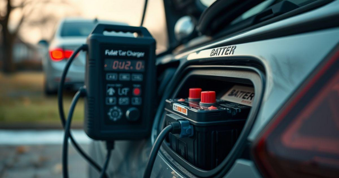Carregador de bateria de carro é essencial para evitar imprevistos e garantir a segurança do seu veículo