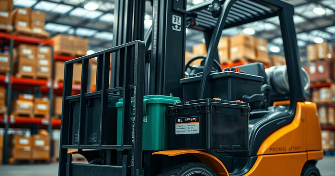 Bateria Tracionária para Empilhadeira: Como Escolher a Ideal